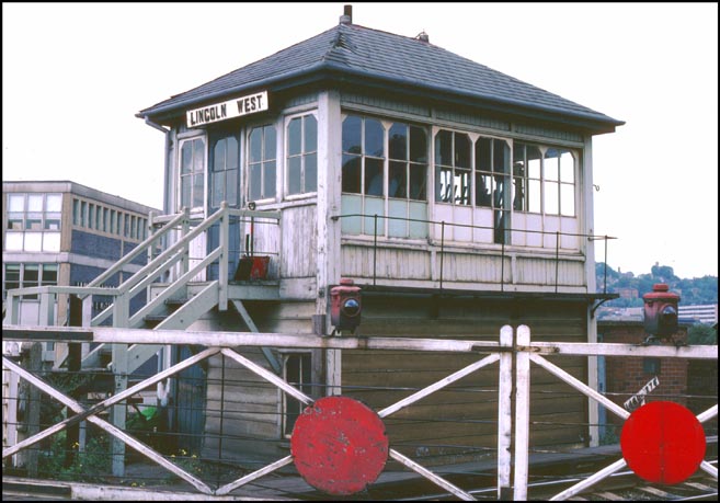 Lincoln West signal box 